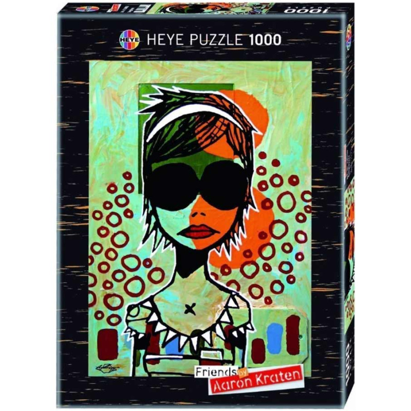 Пъзел Heye от 1000 части - Слънчеви очила, Аарон Крейтън
