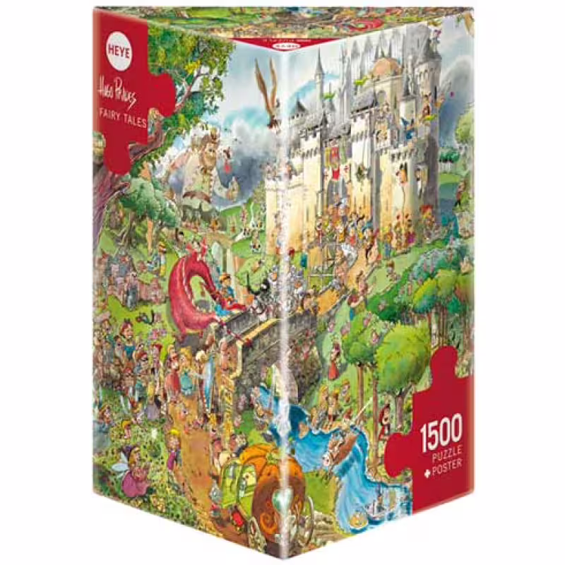 Пъзел Heye от 1500 части - Приказки, Уго Прадес