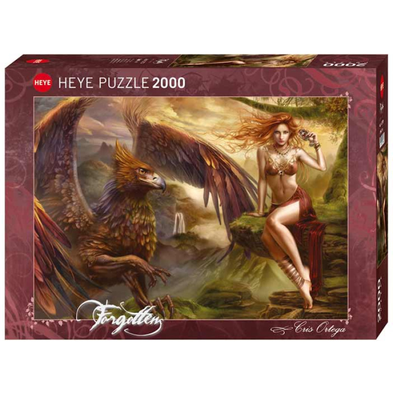 Пъзел Heye от 2000 части - Кралицата на орлите, Крис Ортега