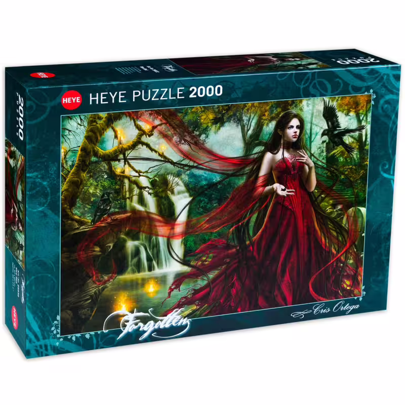 Пъзел Heye от 2000 части - Новото червено, Крис Ортега