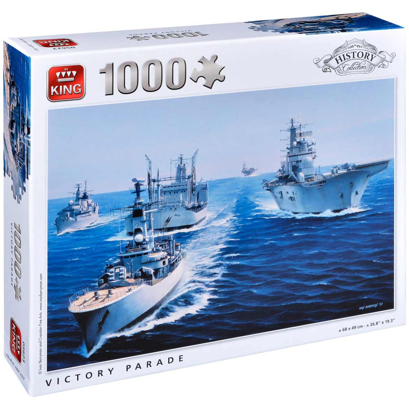 Пъзел King от 1000 части - Парад на победата, Айвън Бериман