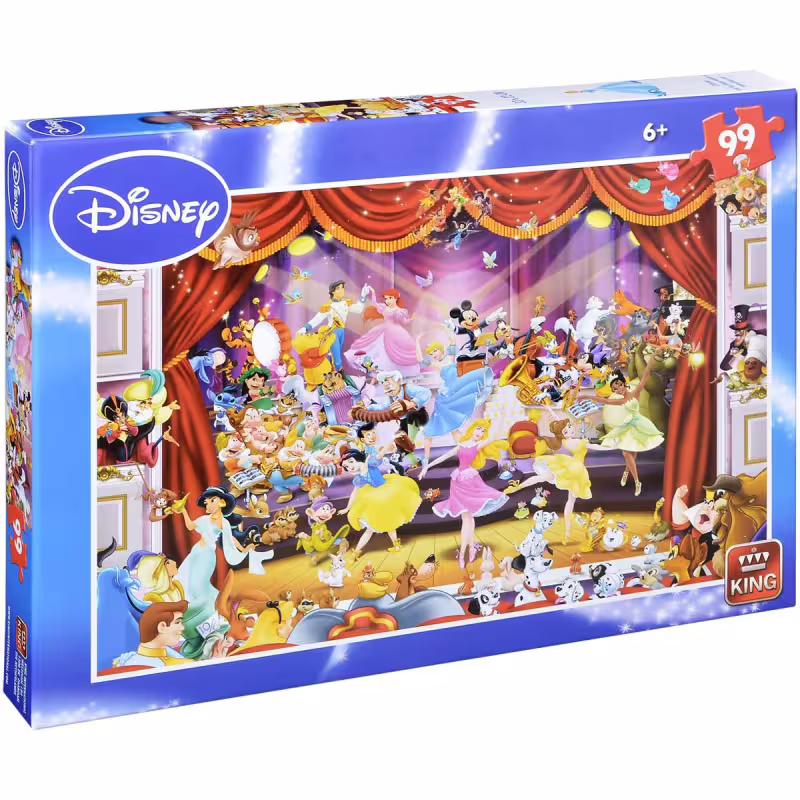 Пъзел King от 99 части - Принцесите на Дисни