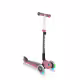 Тротинетка с родителски контрол 5 в 1, GO UP Deluxe Lights - Пепел от рози