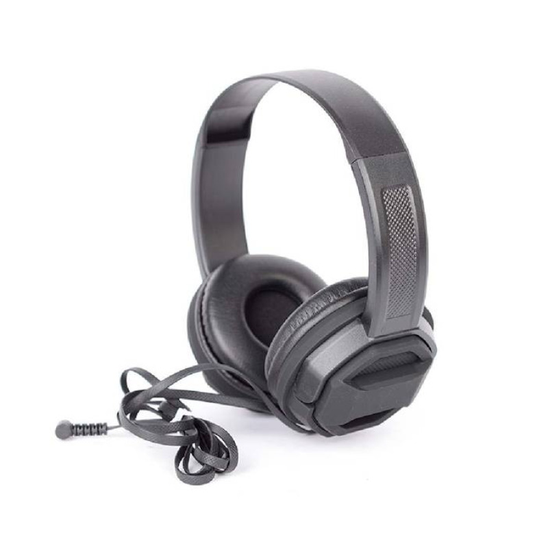 Слушалки X, стерео, кожени, с микрофон, 112dB