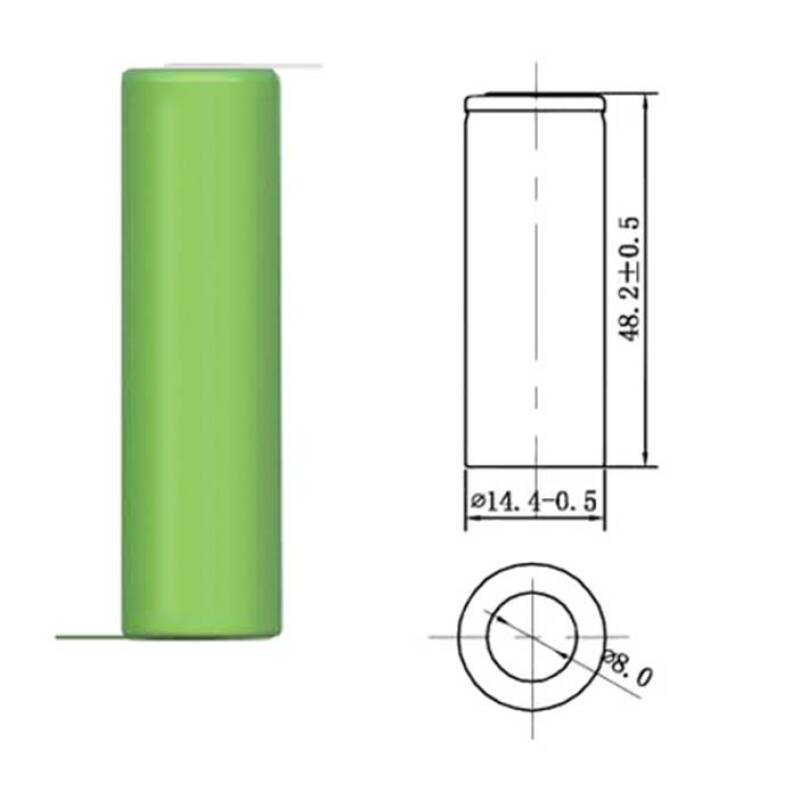 Акумулаторна батерия PROJECT, промишлена, 1,2V, 1200mAh, AA, R06, Ni-MH