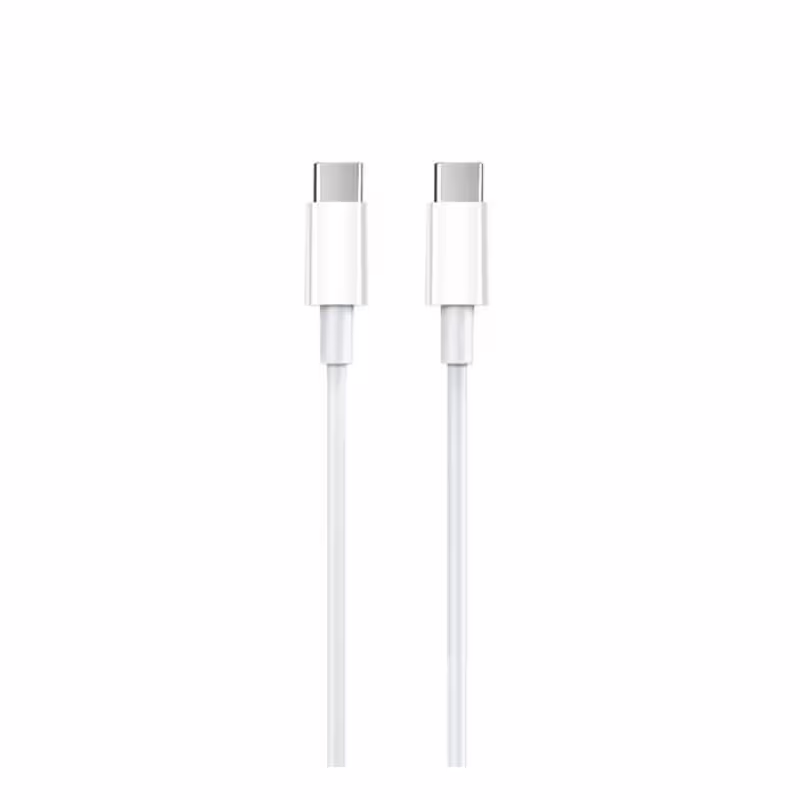 Кабел REMAX за бързо зареждане силиконов бял Type-C 1m 3A