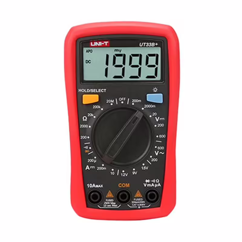 Мултицет със зумер UT-33B+ VAC/VDC | ADC | OHM