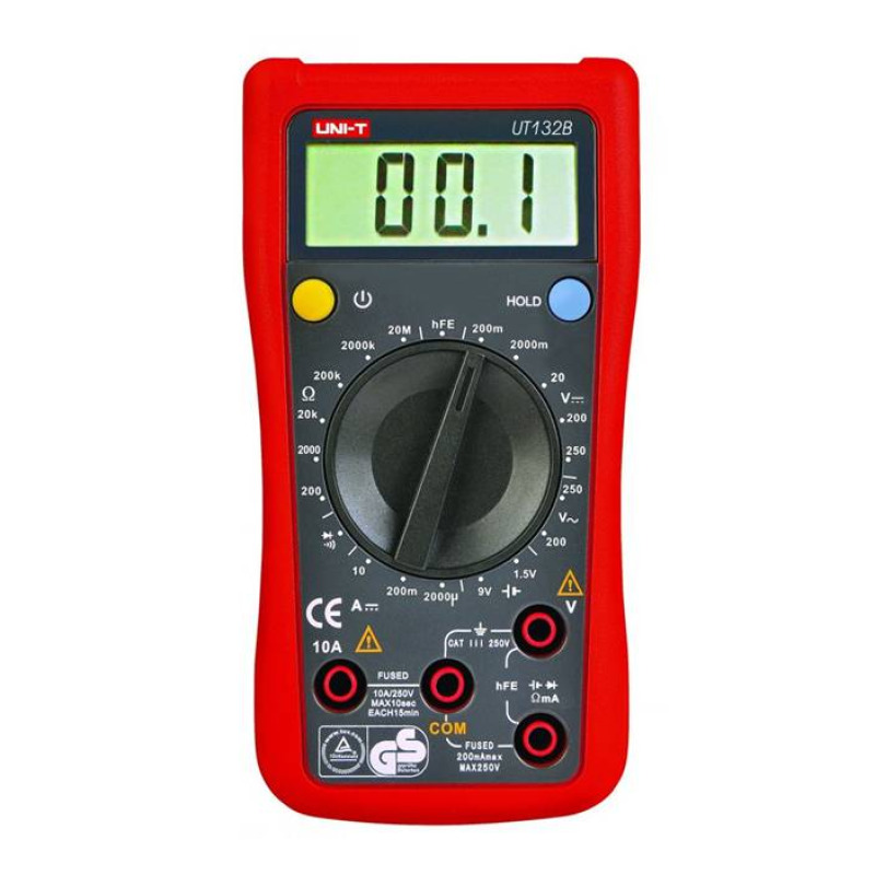 Мултицет със зумер UT-132B VAC/VDC | ADC | OHM