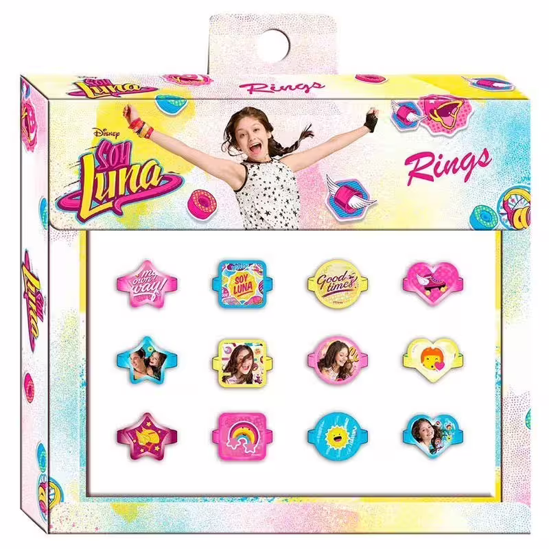 Детски пръстени Soy Luna - 12 бр.