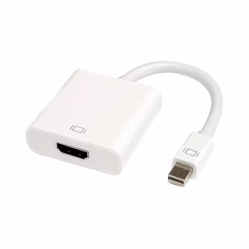 Кабел преходен вход MINI DP(м) изход HDMI(ж) 0,15m