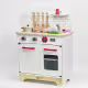Детска дървена кухня за игра с аксесоари