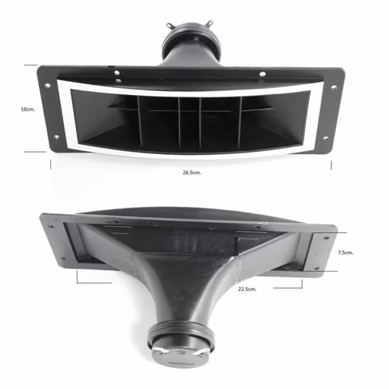 Високочестотен говорител F29, пиезо, пищялка, 120W, 8ohm, 265x100mm