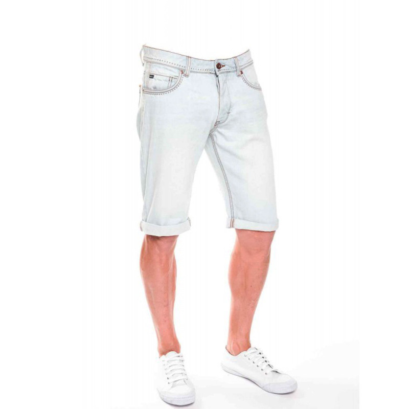MZGZ Fray Pant Bleach