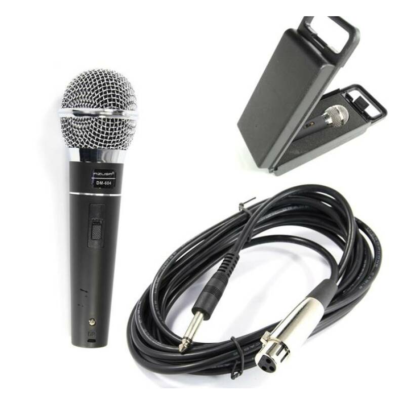 Микрофон динамичен DM-604 с кабел 3m