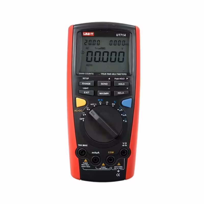 Мултицет с интерфейс UT-71A VAC/VDC | ADC/VDC | OHM | F | Hz