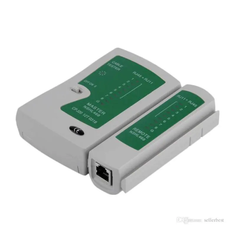 Тестер за мрежа, интернет, телефонни кабели, RJ45, RJ11