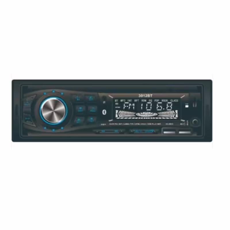 Автомобилен радио MP3 плеър 3012BT, AUX, FM, SD, USB, BLT 4x50W 12V