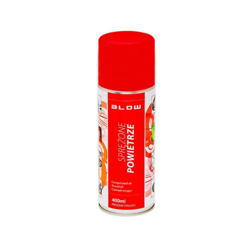 Спрей почистващ BLOW, сгъстен въздух под налягане, флакон 400ml