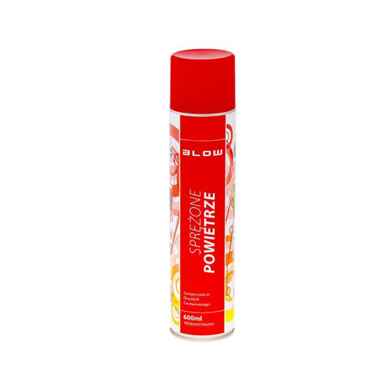 Спрей почистващ BLOW, сгъстен въздух под налягане, флакон 600ml