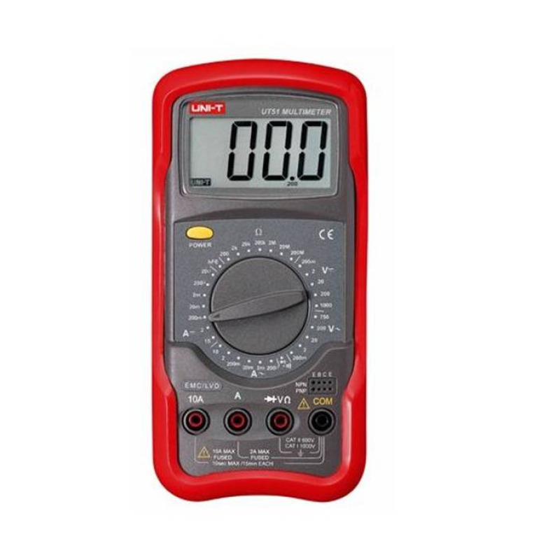 Мултицет със зумер UT-51 VAC/VDC | ADC/VDC | OHM