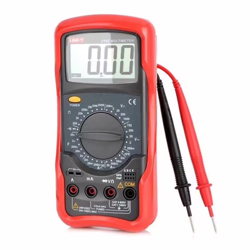 Мултицет със зумер UT-52 VAC/VDC | ADC/VDC | OHM | F