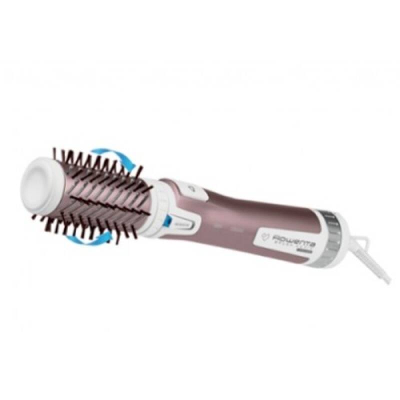 Електрическа четка за коса Rowenta Brush Activ' Premium Care CF9540, 1000W, 2 степени, 2 скорости, Йонизиране, 2 четки, Cashmere Keratin