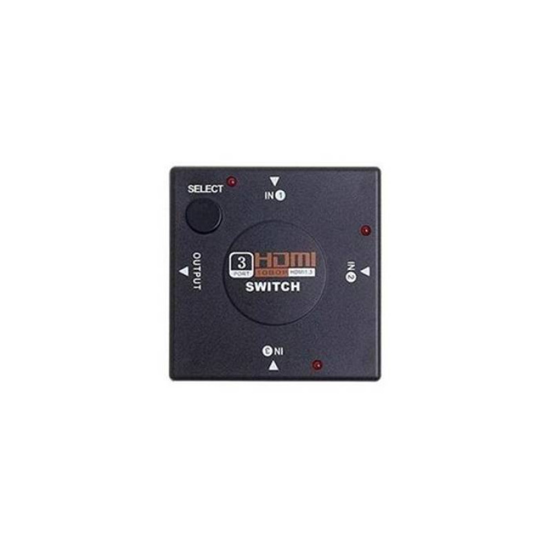 Суич, сплитер, удължител автоматичен ESTILLO за HDMI 3входа/1изход