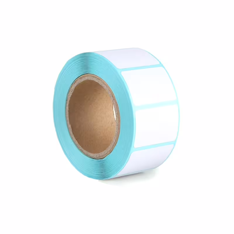 Термодиректни етикети, No brand, 40x30mm, 800 бр, Бял - 71203