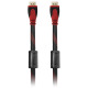 Кабел DeTech HDMI - HDMI M/М, 5m, С оплетка и ферит -18020