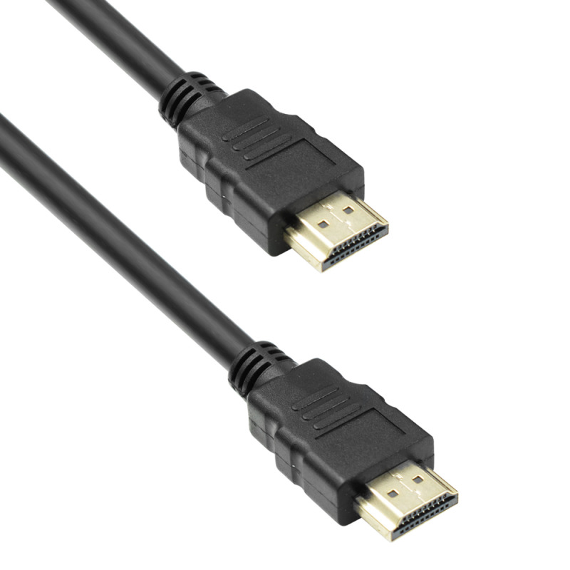 Кабел DeTech HDMI - HDMI M/М, 20m, С оплетка и ферит -18311