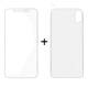 Стъклен протектор за дисплей и гръб, Remax Caesar, за iPhone X, 0.3 mm, Бял - 52326