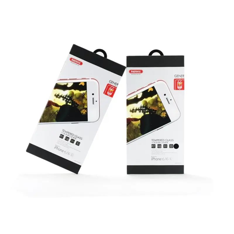 Стъклен протектор за целия дисплей, Remax Gener, за iPhone 7 Plus, 0.26 mm, Бял - 52244