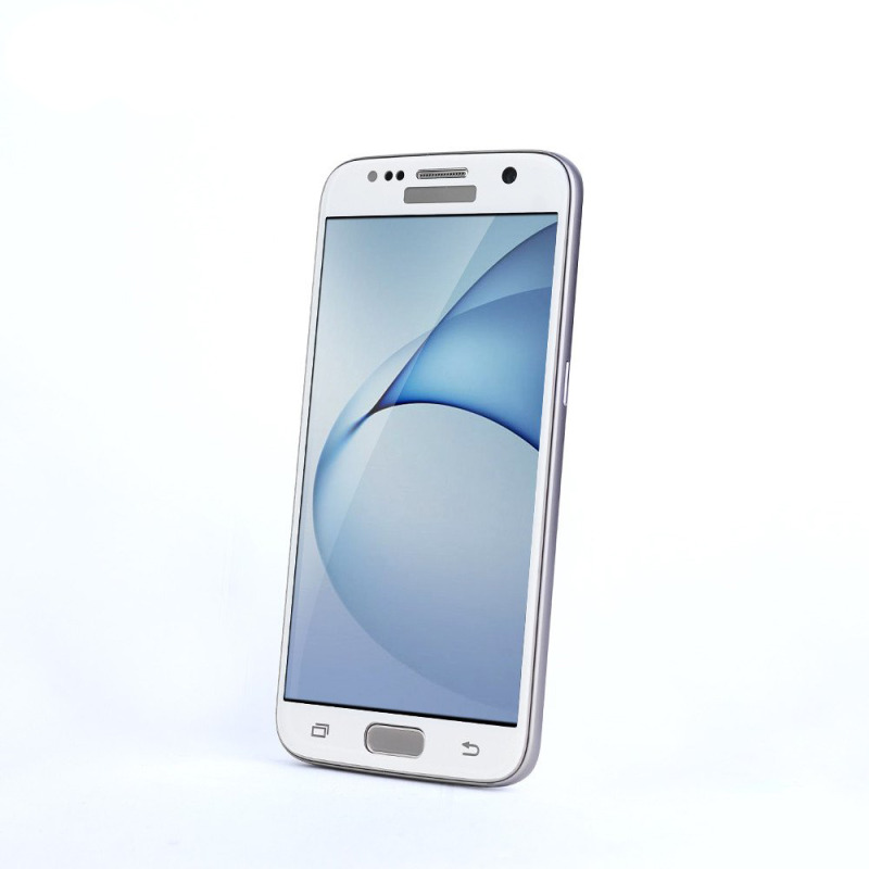 Стъклен протектор за целия дисплей, Remax Тop, за Samsung Galaxy S7 Edge, 0.3mm, Бял - 52224