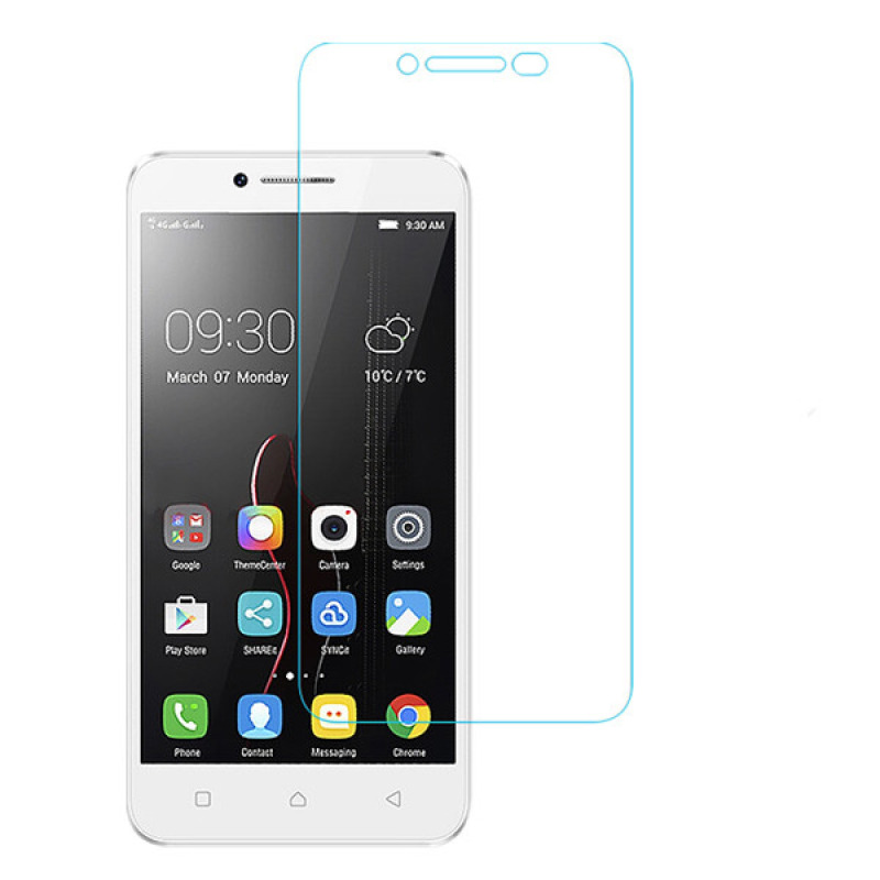 Стъклен протектор No brand, за Lenovo 2020/ Lenovo Vibe C, 0.3mm, Прозрачен - 52200