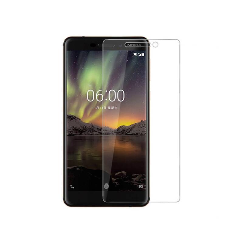 Стъклен протектор DeTech, за Nokia 6 (2018), 0.3mm, Прозрачен - 52416