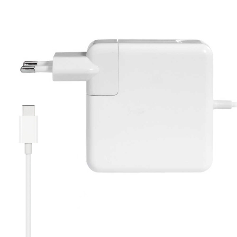 Адаптер DeTech, За Apple, 29W, Type-C, Бял - 328