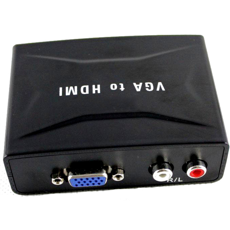 Преходник VGA to HDMI, Черен - 18162