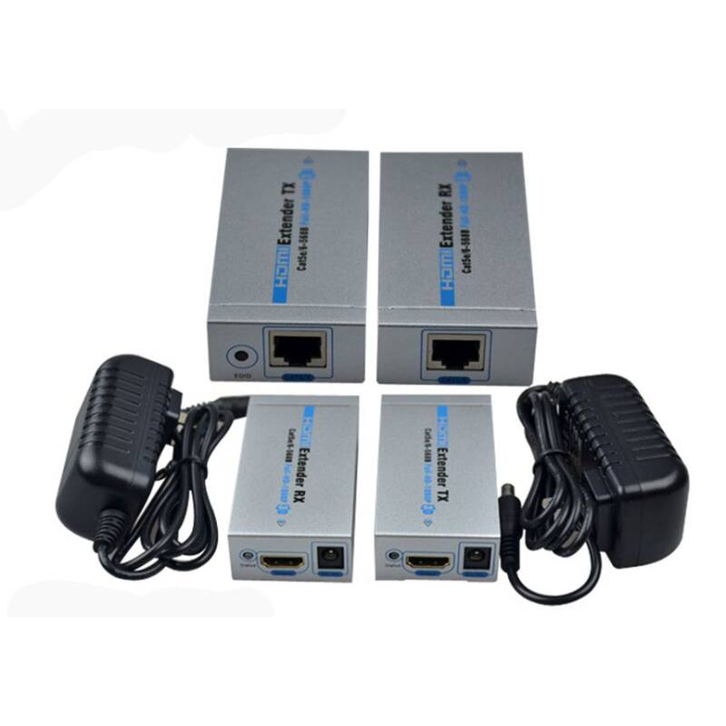 HDMI Удължител през LAN cat 5/6 до 60м, No brand  - 18265