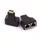 HDMI удължител, No brand, През LAN CAT-5e/6, Черен - 17165