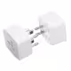 Преходник LDNIO Z4, EU/US/UK/AU към EU/US/UK/AU, 220V, Универсален, Бял - 14746
