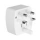 Преходник LDNIO Z4, EU/US/UK/AU към EU/US/UK/AU, 220V, Универсален, Бял - 14746