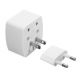Преходник LDNIO Z4, EU/US/UK/AU към EU/US/UK/AU, 220V, Универсален, Бял - 14746