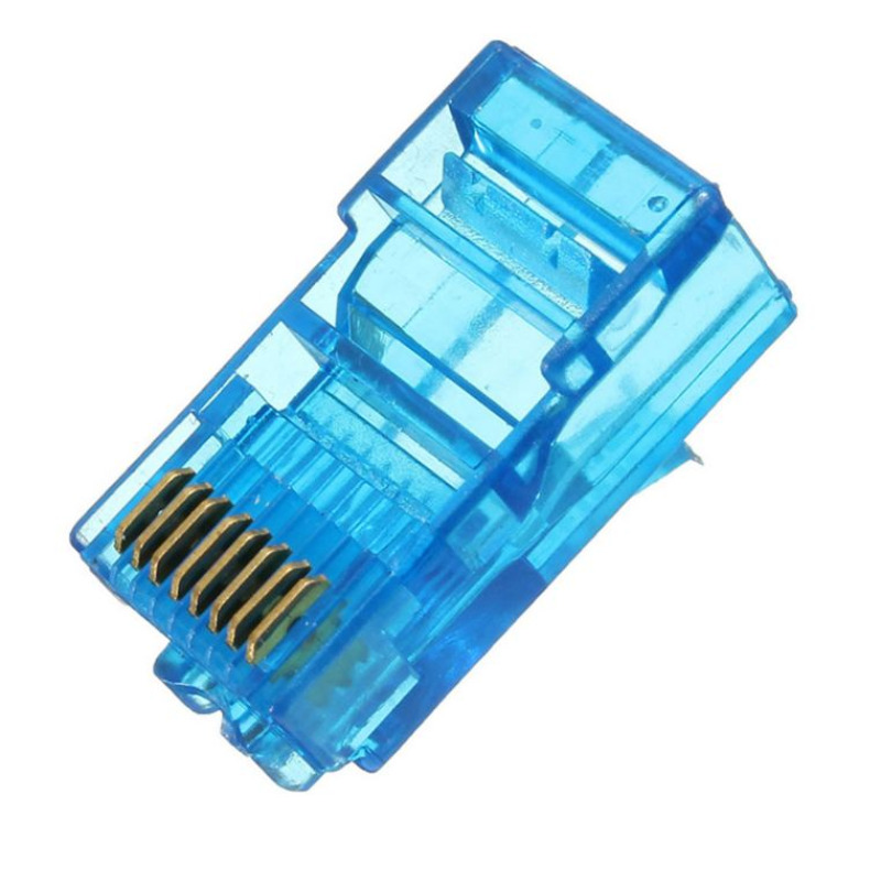 Букси No brand, RJ-45, 30 бр в пакет, Различни цветове - 17138