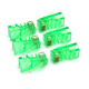 Букси No brand, RJ-45, 30 бр в пакет, Различни цветове - 17138