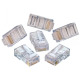 Букси No brand, RJ-45, 1000 бр. в пакет, Прозрачни - 17113