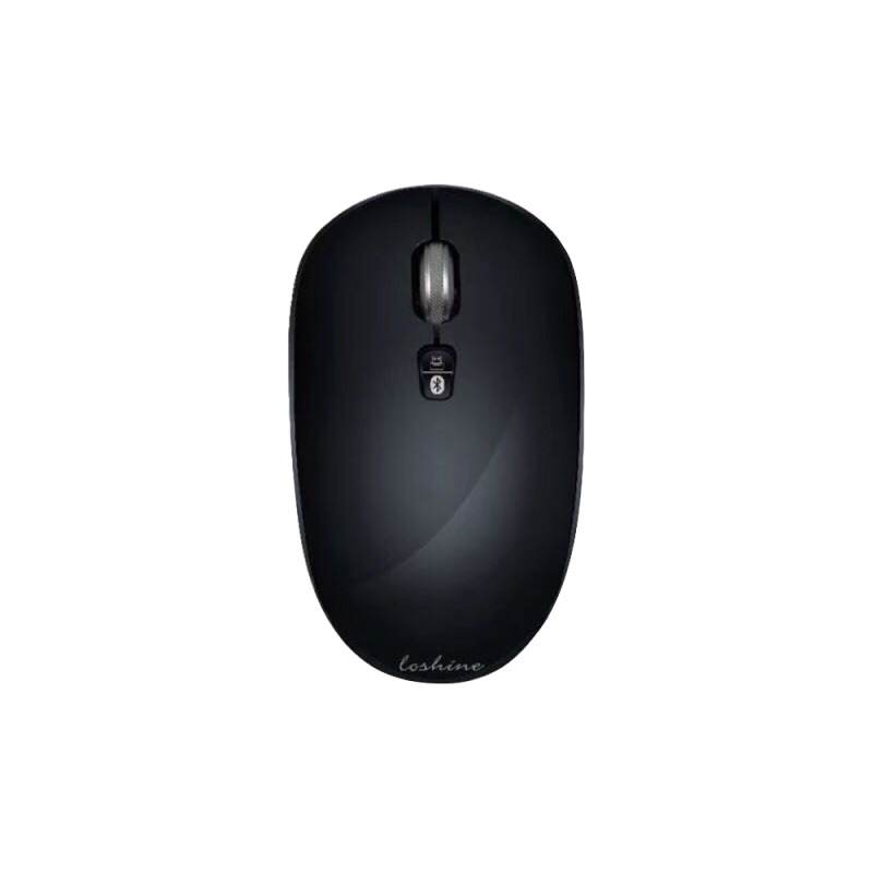 Мишка Loshine X60, Bluetooth, USB, Черен - 660