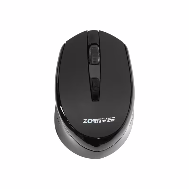 Мишка, ZornWee W220, Безжична, Черен - 615