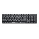 Клавиатура DeTech DE6081, USB, Черен - 6081