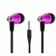 Слушалки Ovleng IP 620, Аудио, Метални, С флат кабел, лилав - 20213
