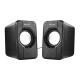 Тонколони Kisonli S-444, 2x3W, USB, Черен - 22060